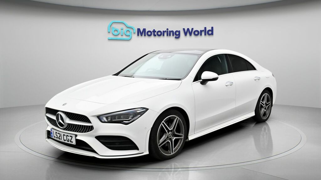 Mercedes-Benz CLA Class Amg Line LS21CGZ White #3