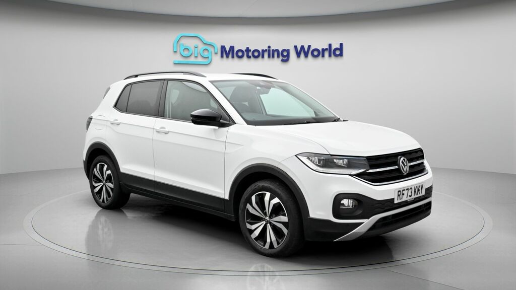 Volkswagen T-Cross Black Edition White