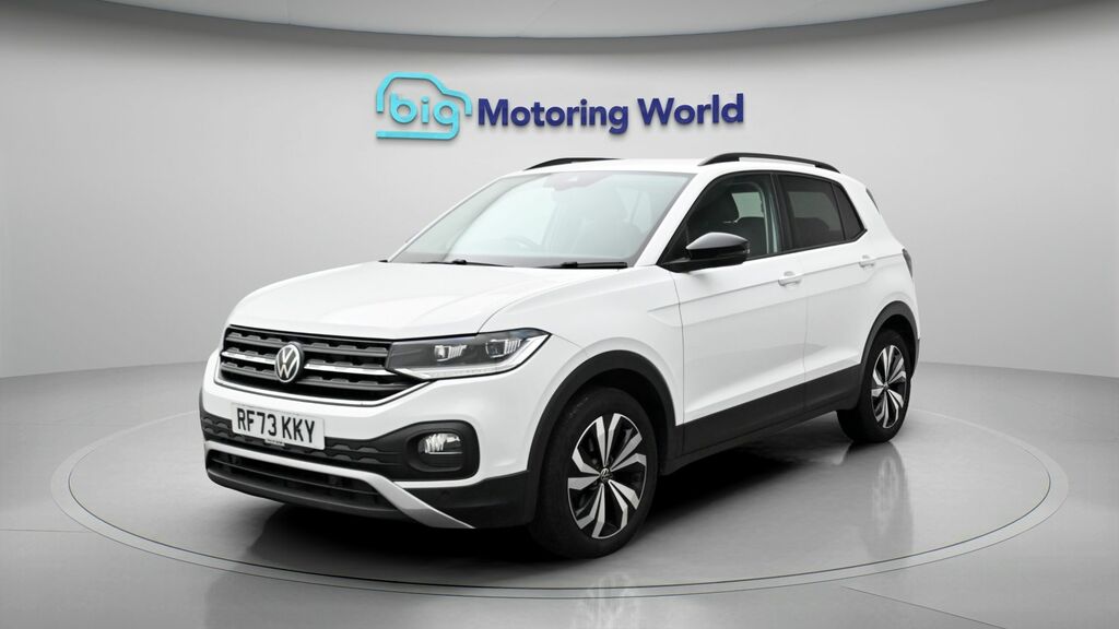 Volkswagen T-Cross Black Edition White #3