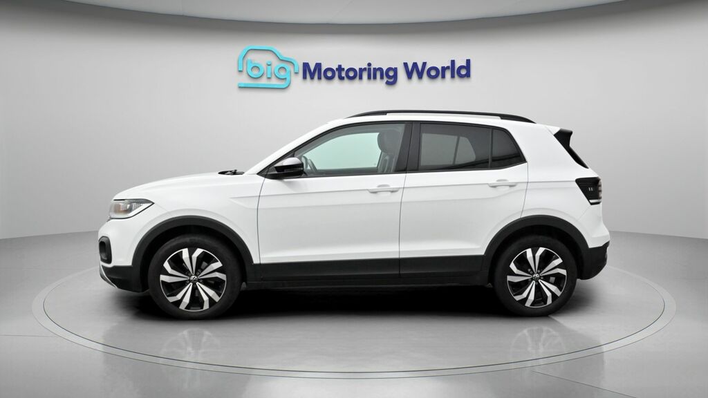 Volkswagen T-Cross Black Edition White #4