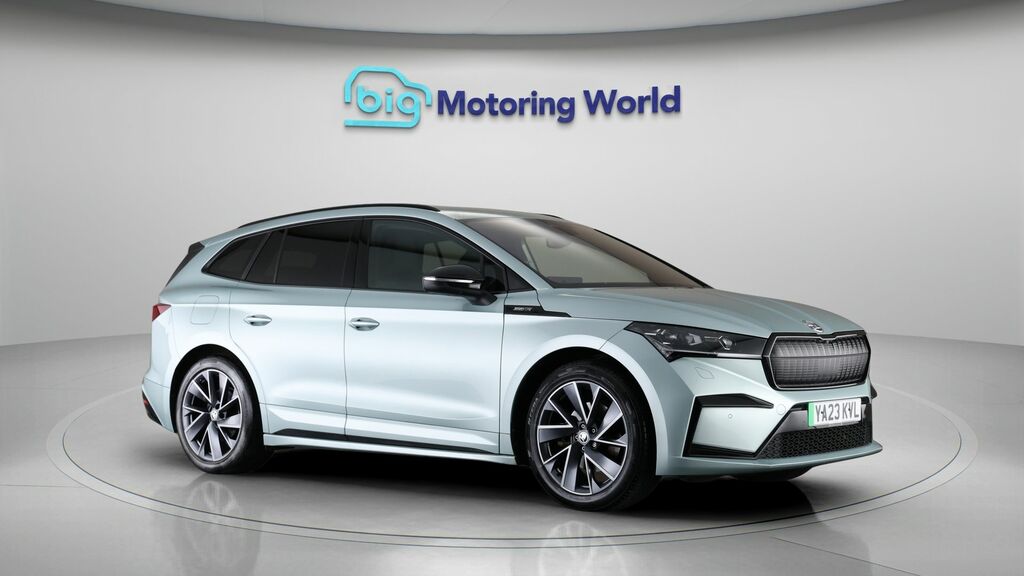 Skoda ENYAQ 80 Sportline Silver