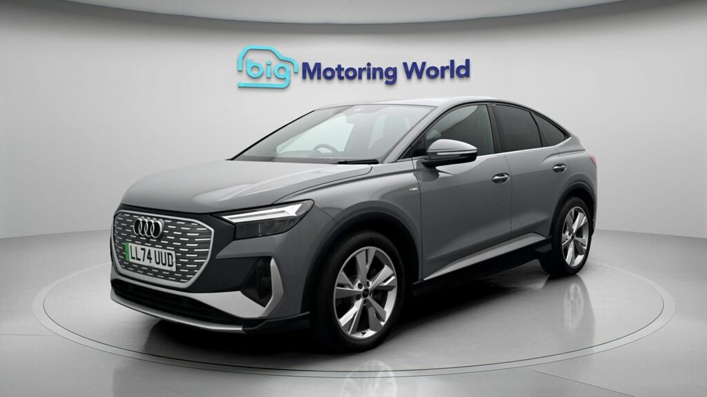 Audi Q4 E Tron S Line LL74UUD Grey #3