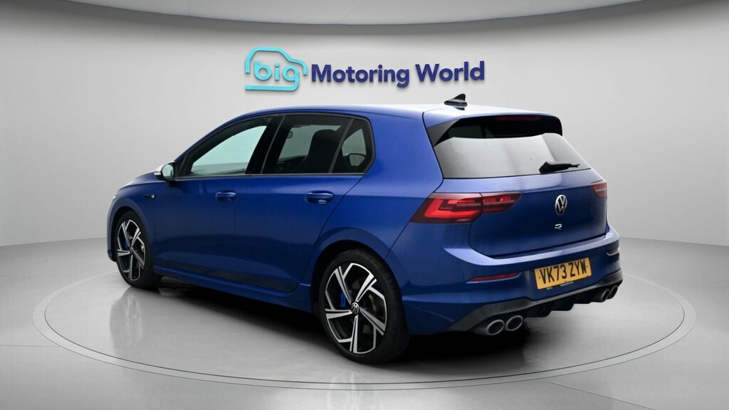 Volkswagen Golf R Blue #5