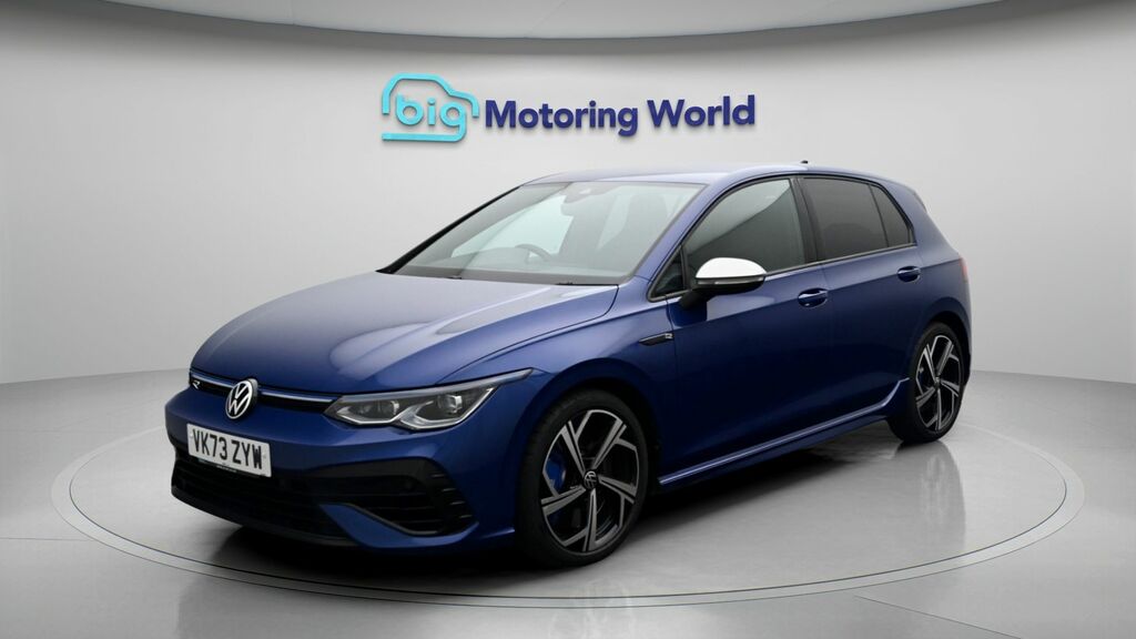 Volkswagen Golf R Blue #3