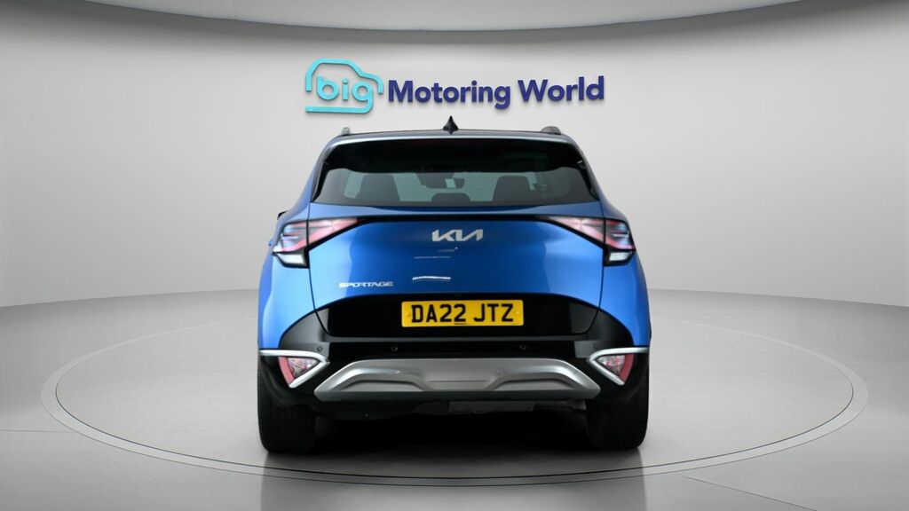 Kia Sportage 4 Blue #5