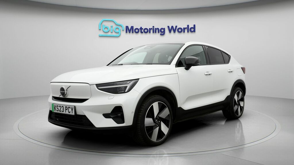 Volvo C40 Ultimate White #3