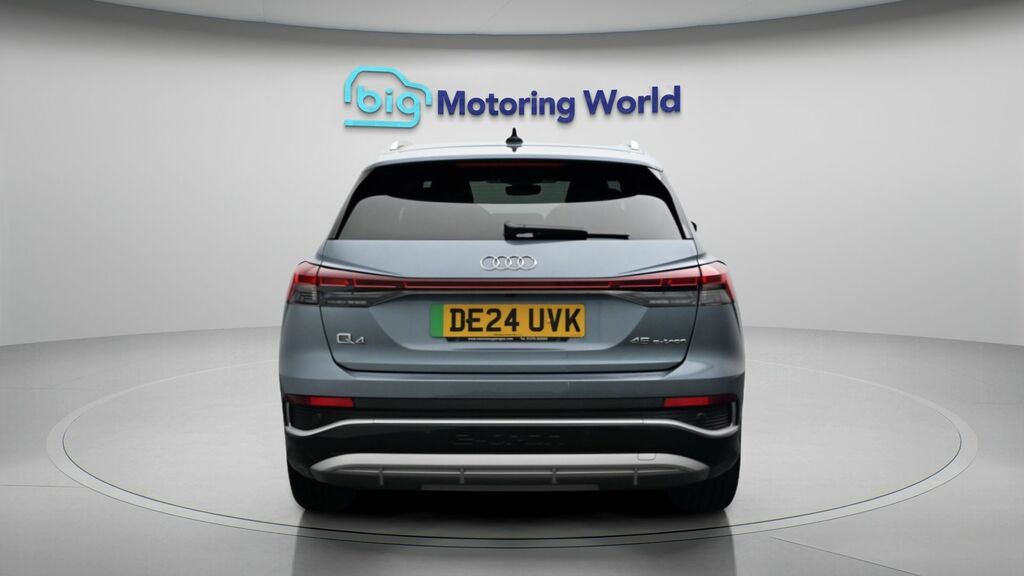 Audi Q4 E Tron S Line Blue #6