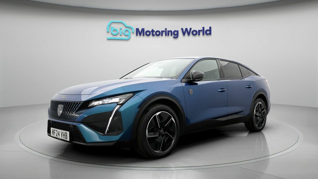 Peugeot 408 Gt Blue #3