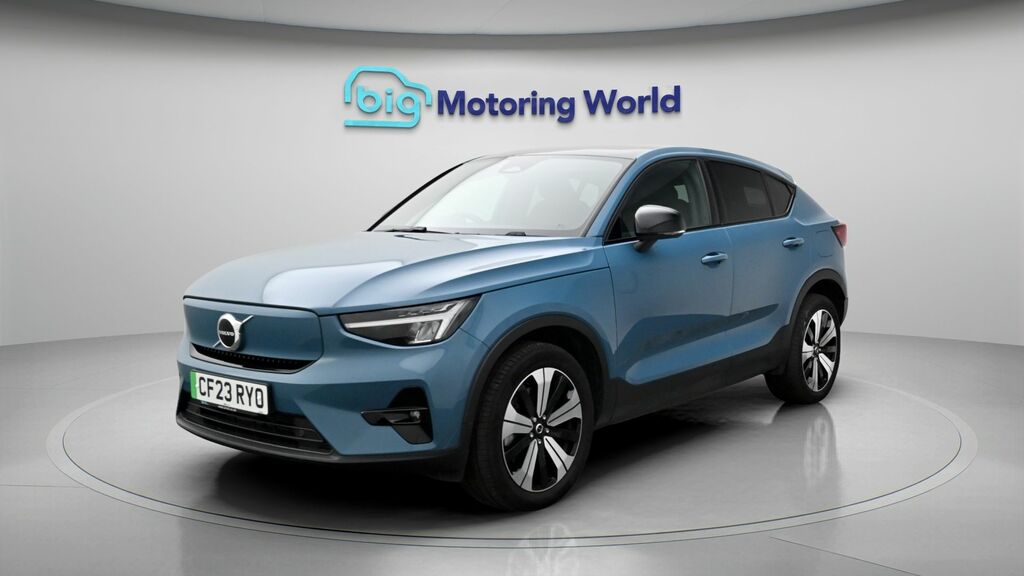 Volvo C40 Plus Blue #3
