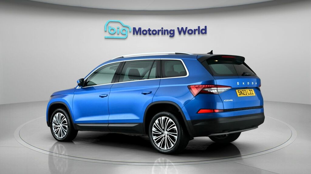 Skoda Kodiaq Se L Executive SN23LZZ Blue #5