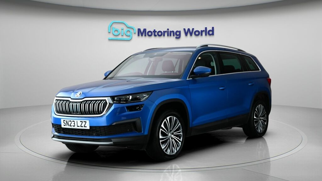 Skoda Kodiaq Se L Executive SN23LZZ Blue #3