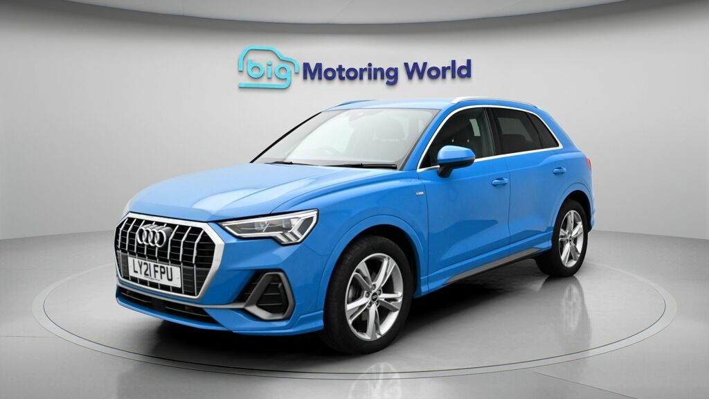 Audi Q3 S Line Blue #3