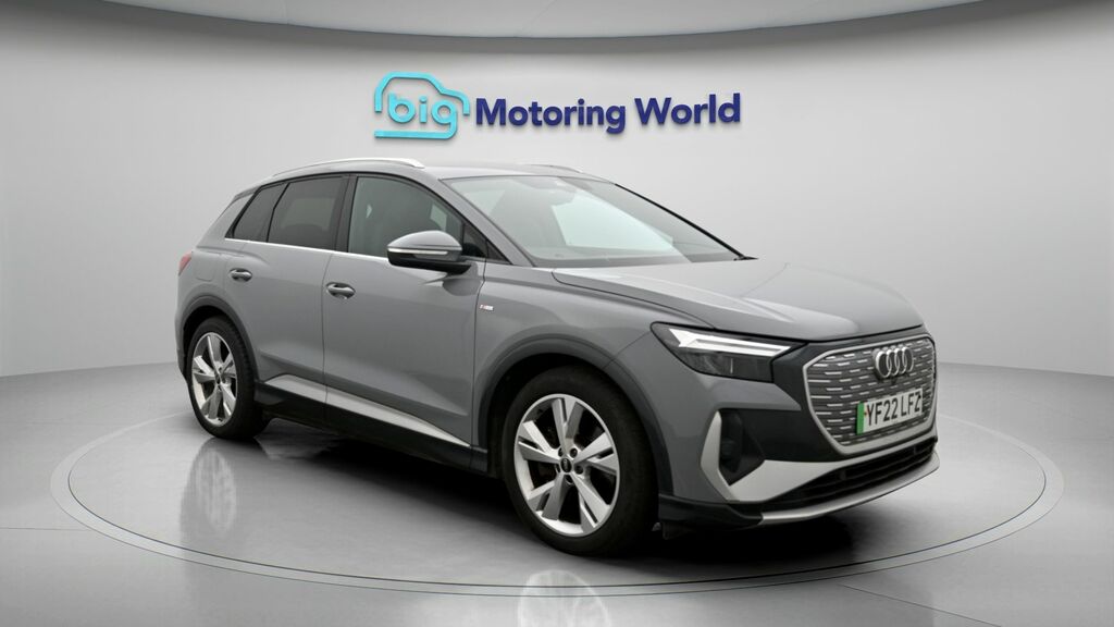 Audi Q4 E Tron S Line Grey