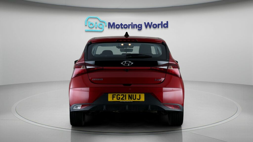 Hyundai I20 Se Connect Red #6