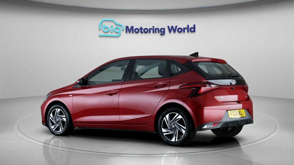 Hyundai I20 Se Connect Red #5