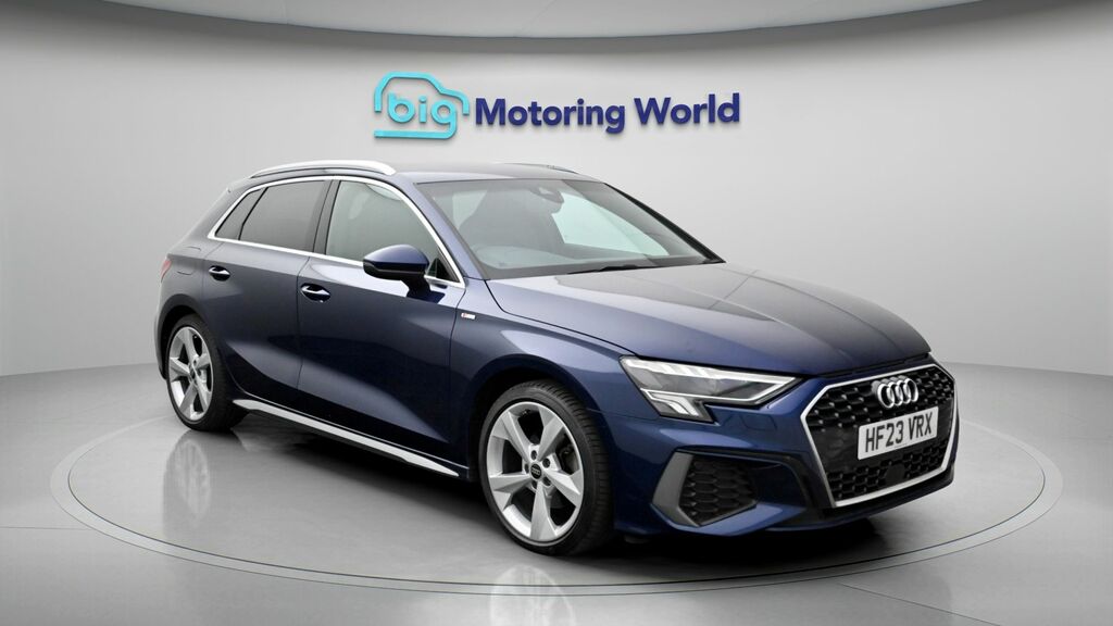 Audi A3 S Line Blue