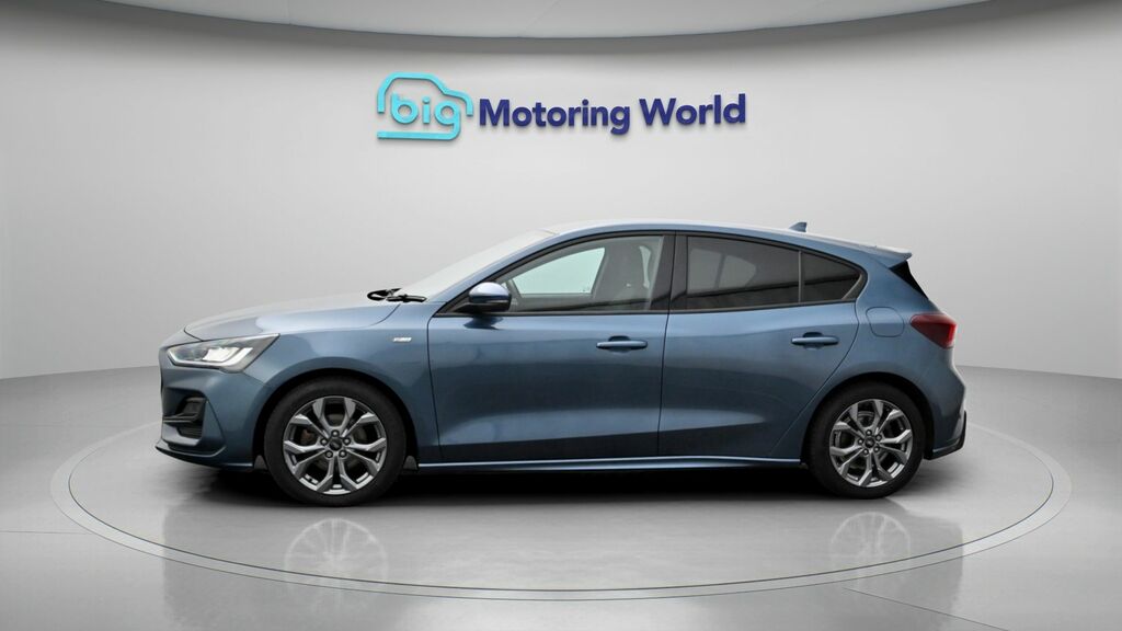 Ford Focus St-line Blue #4