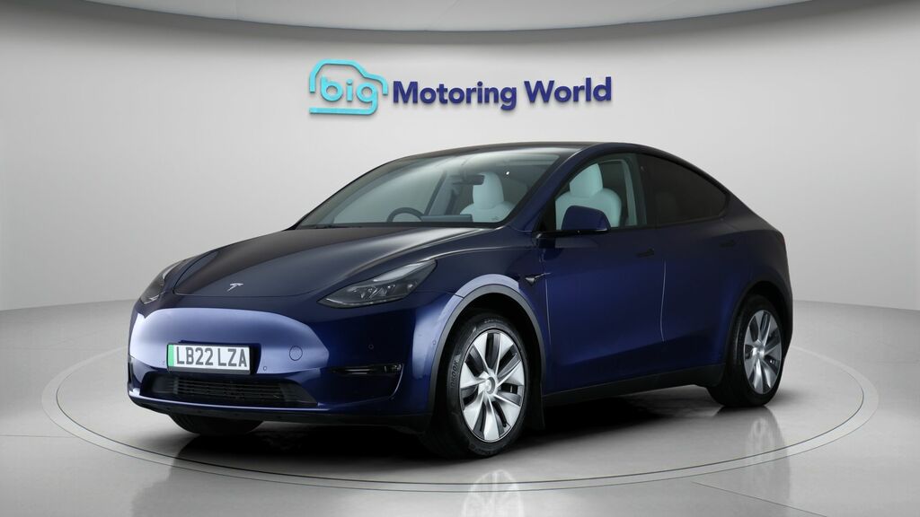 Tesla Model Y Long Range Blue #3
