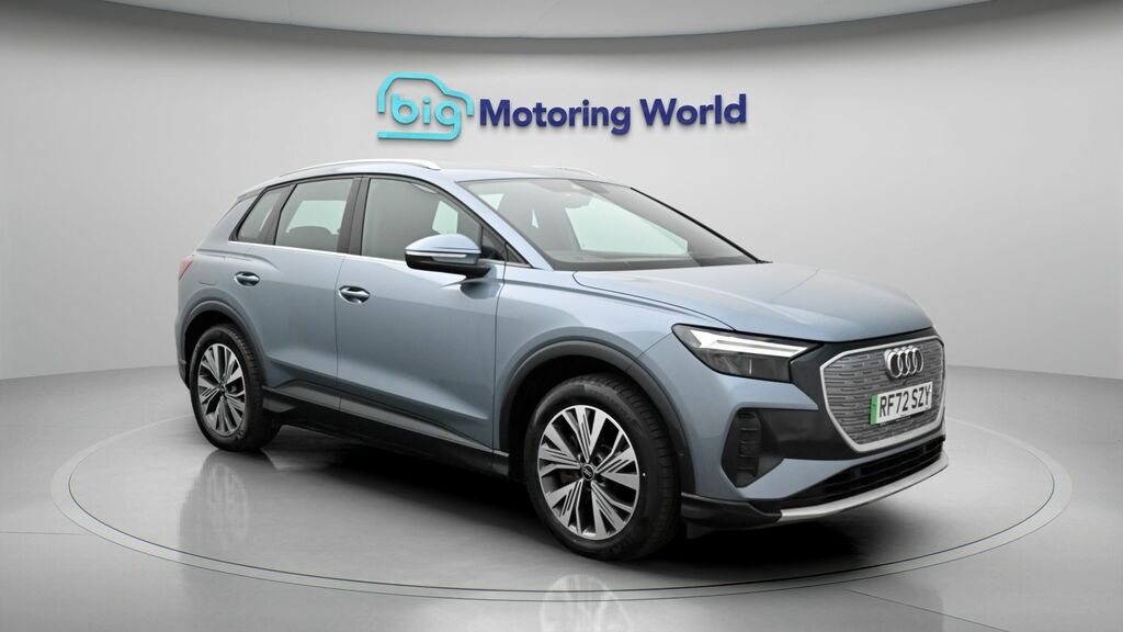 Audi Q4 E Tron Sport Blue