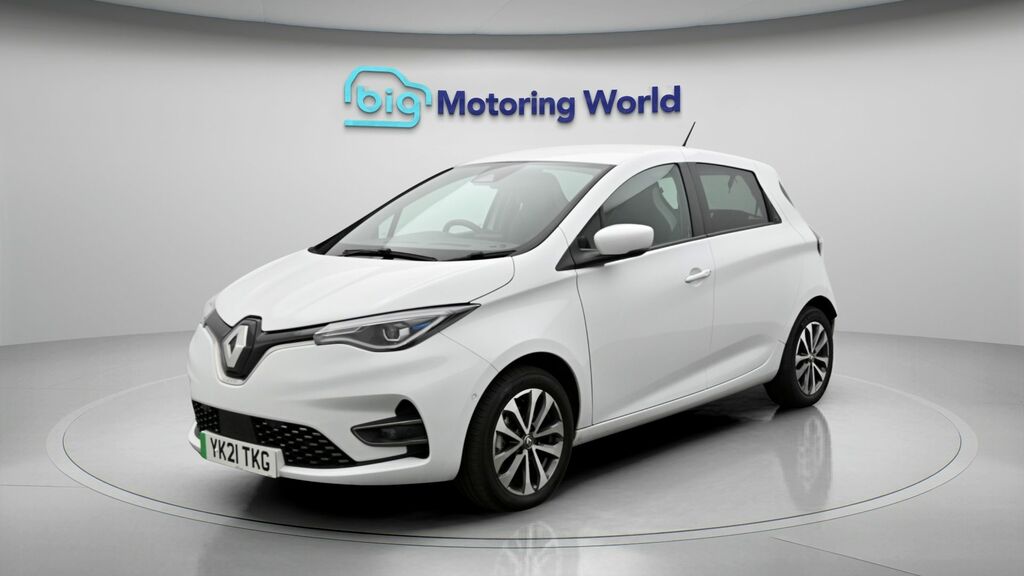 Renault Zoe Gt Line White #3