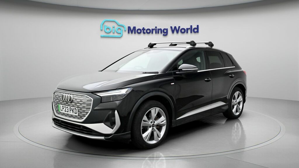 Audi Q4 E Tron S Line Black #3