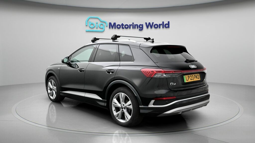 Audi Q4 E Tron S Line Black #5