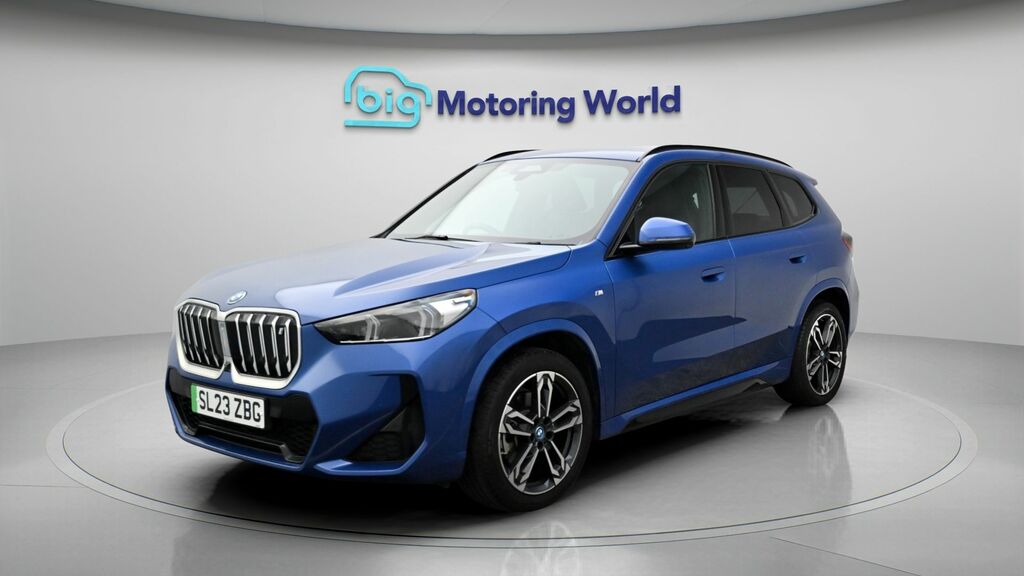 BMW iX1 M Sport Blue #3