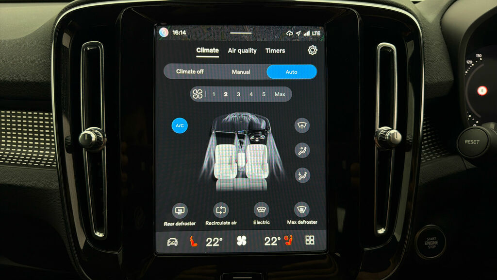 Volvo XC40 Recharge Core, Single Motor, Black #11