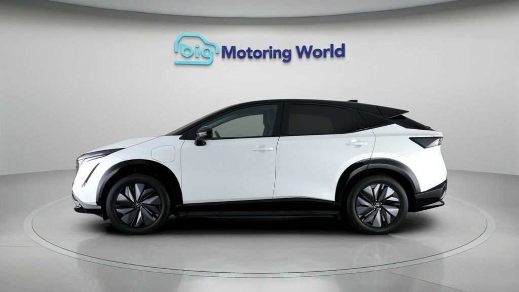 Nissan Ariya Advance White #4