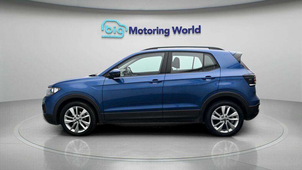 Volkswagen T-Cross Se Blue #4