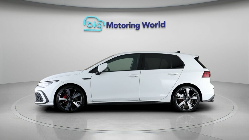 Volkswagen Golf Gtd White #4