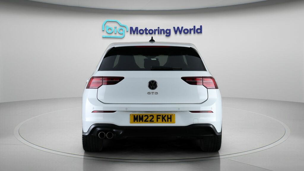Volkswagen Golf Gtd White #6