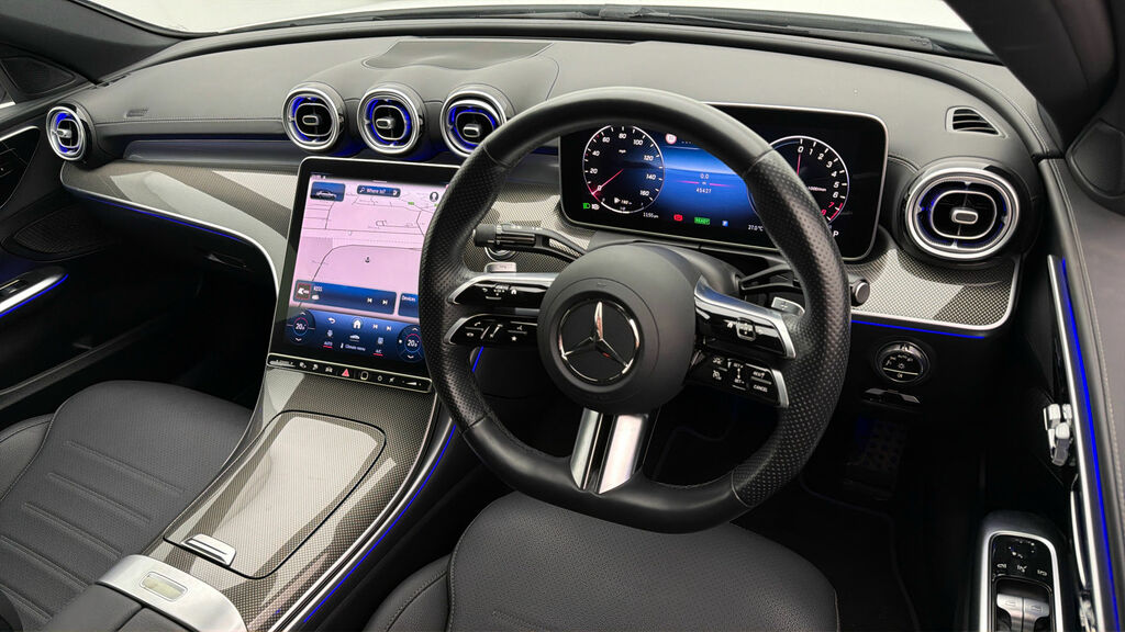 Mercedes-Benz C Class C 300 Amg Line Premium Plus Blue #9