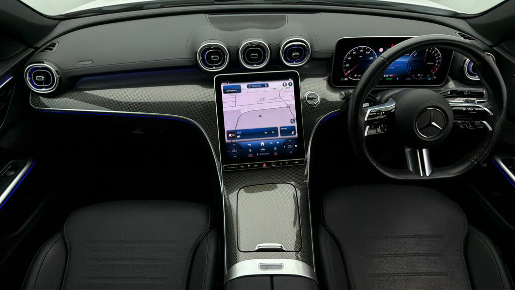 Mercedes-Benz C Class C 300 Amg Line Premium Plus Blue #12