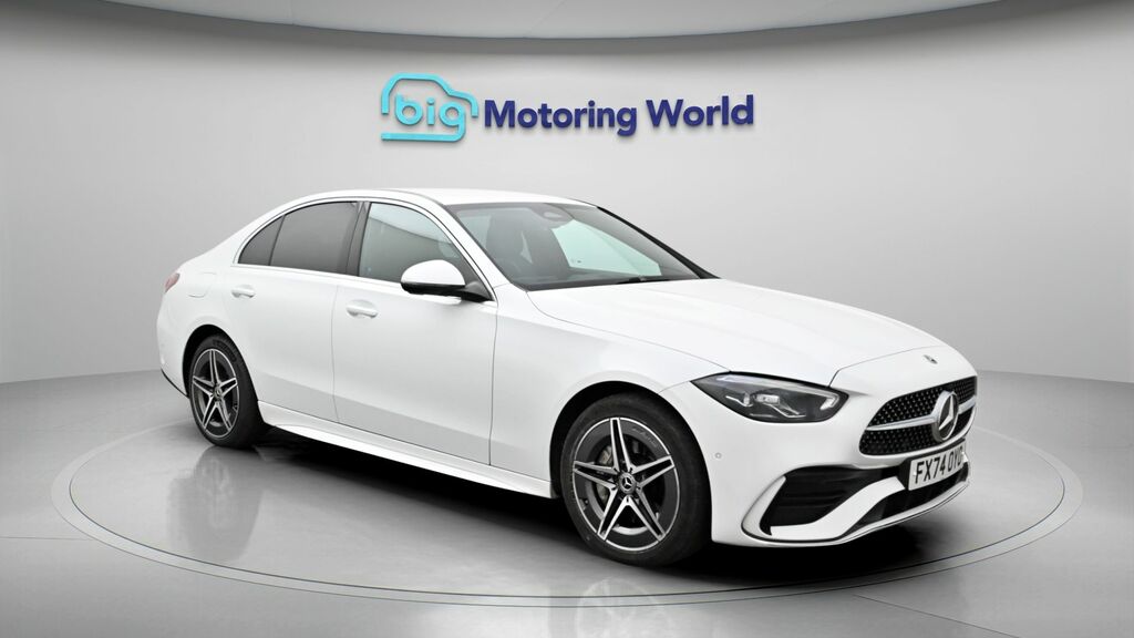 Mercedes-Benz C Class C 300 Amg Line Premium Plus Blue #1