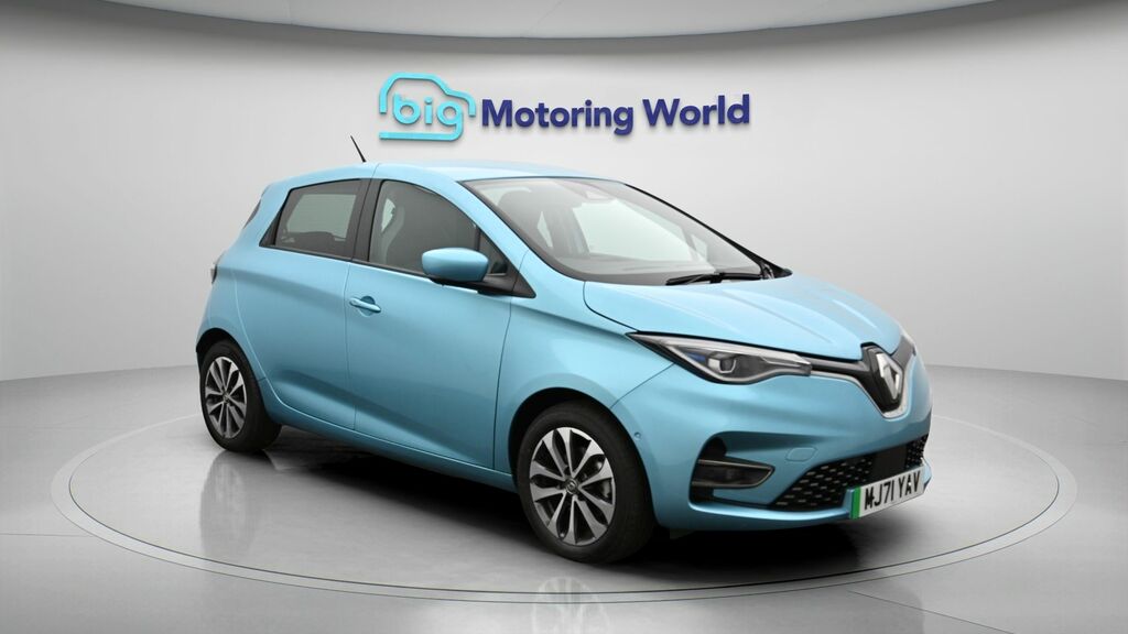 Renault Zoe Gt Line Blue