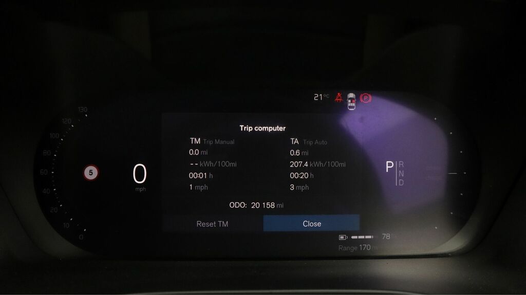 Volvo C40 170Kw Recharge Core 69Kwh Black #10