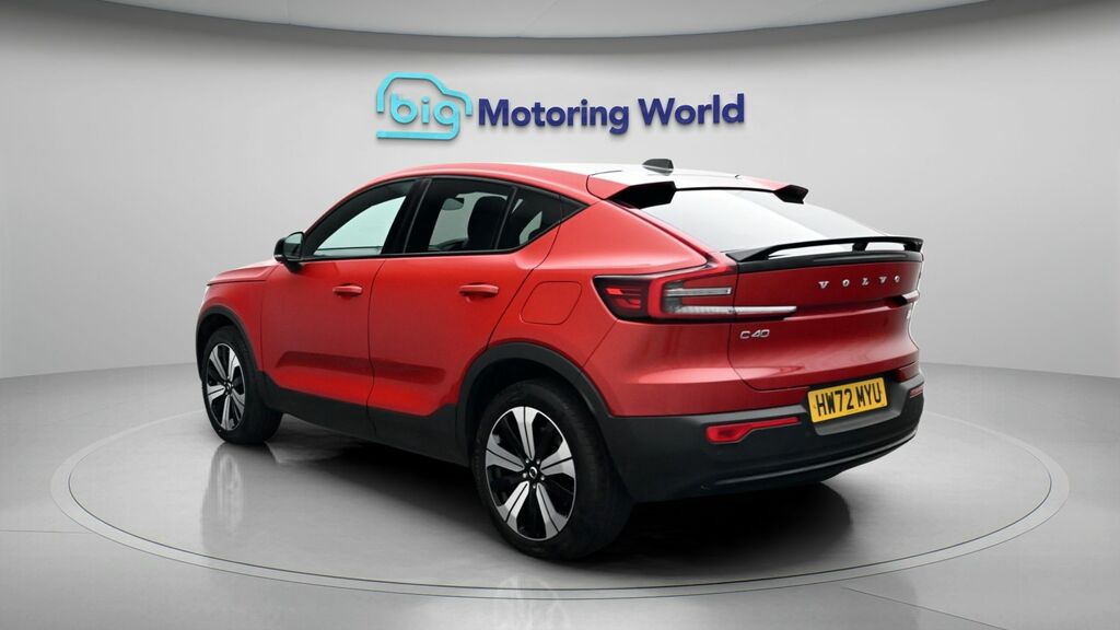 Volvo C40 Plus Red #5