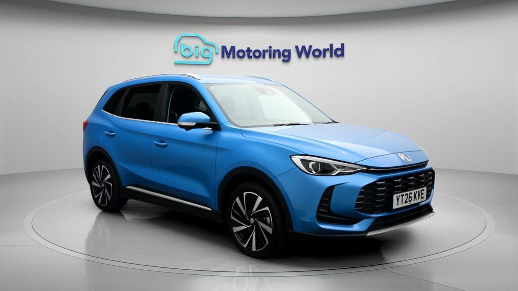 MG ZS Trophy Blue