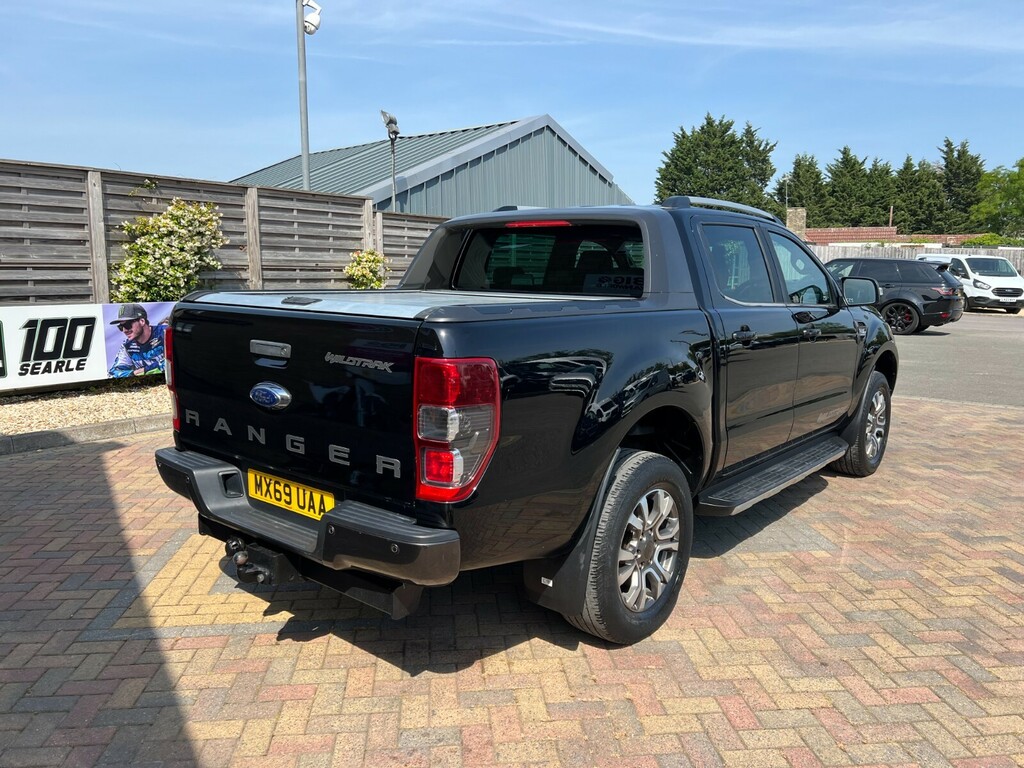 Ford Ranger Tdci 200 Wildtrak 4Wd Double Cab With Rollnlock MX69UAA Black #3
