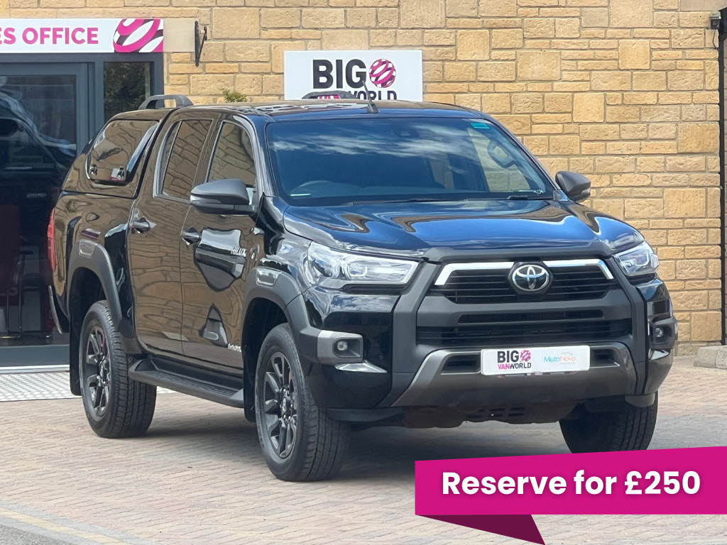 Toyota HILUX D-4d 204 Invincible X 4Wd Double Cab With Truckman Black
