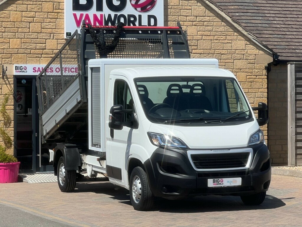 Peugeot Boxer 335 Bluehdi 165 L3 Lwb Single Cab Caged Alloy Tipp MX70HSL White #4