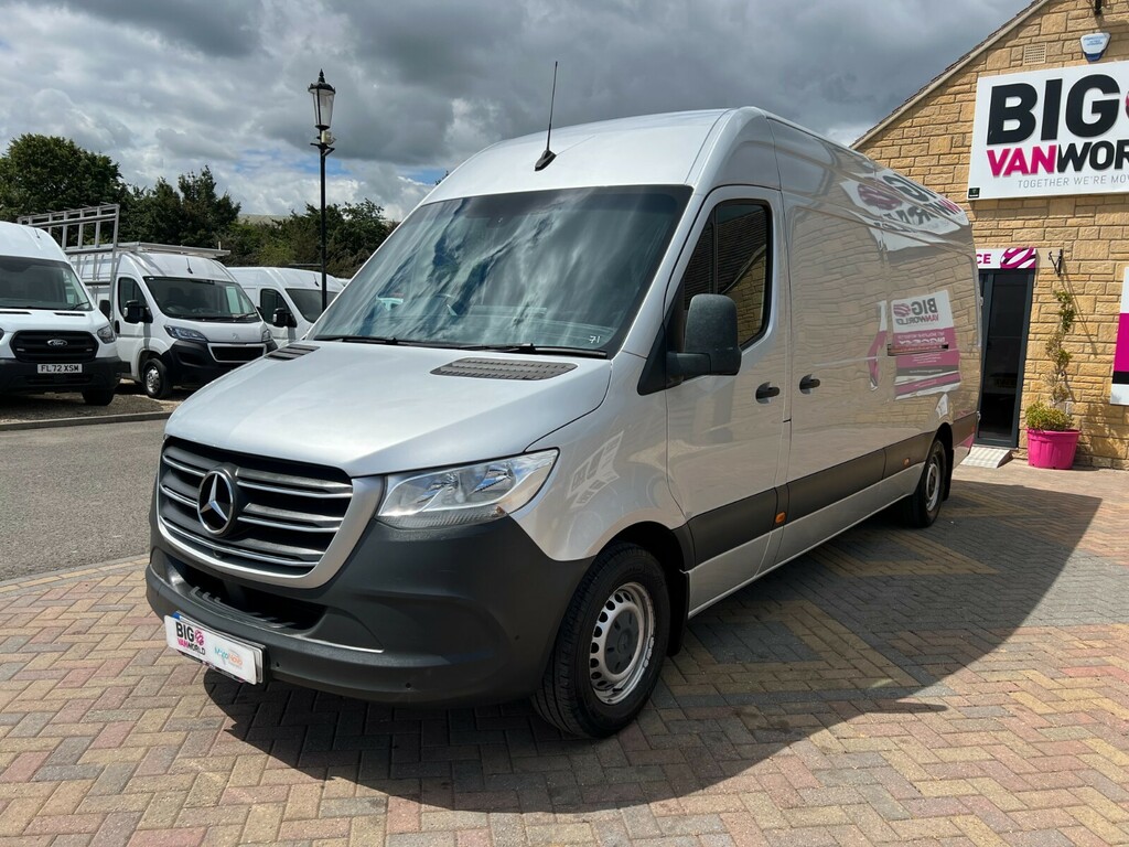 Mercedes-Benz Sprinter 2.1 311 Cdi Rwd L3 H2 Euro 6 White #7