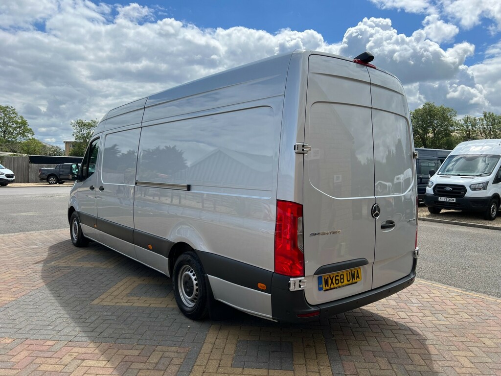 Mercedes-Benz Sprinter 316 Cdi 163 L3h2 7G-tronic Plus Lwb High Roof Rwd Silver #5