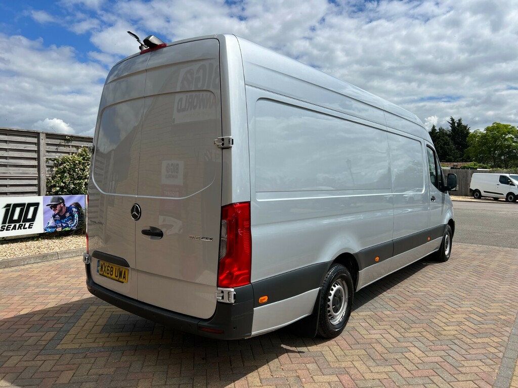 Mercedes-Benz Sprinter 316 Cdi 163 L3h2 7G-tronic Plus Lwb High Roof Rwd Silver #3