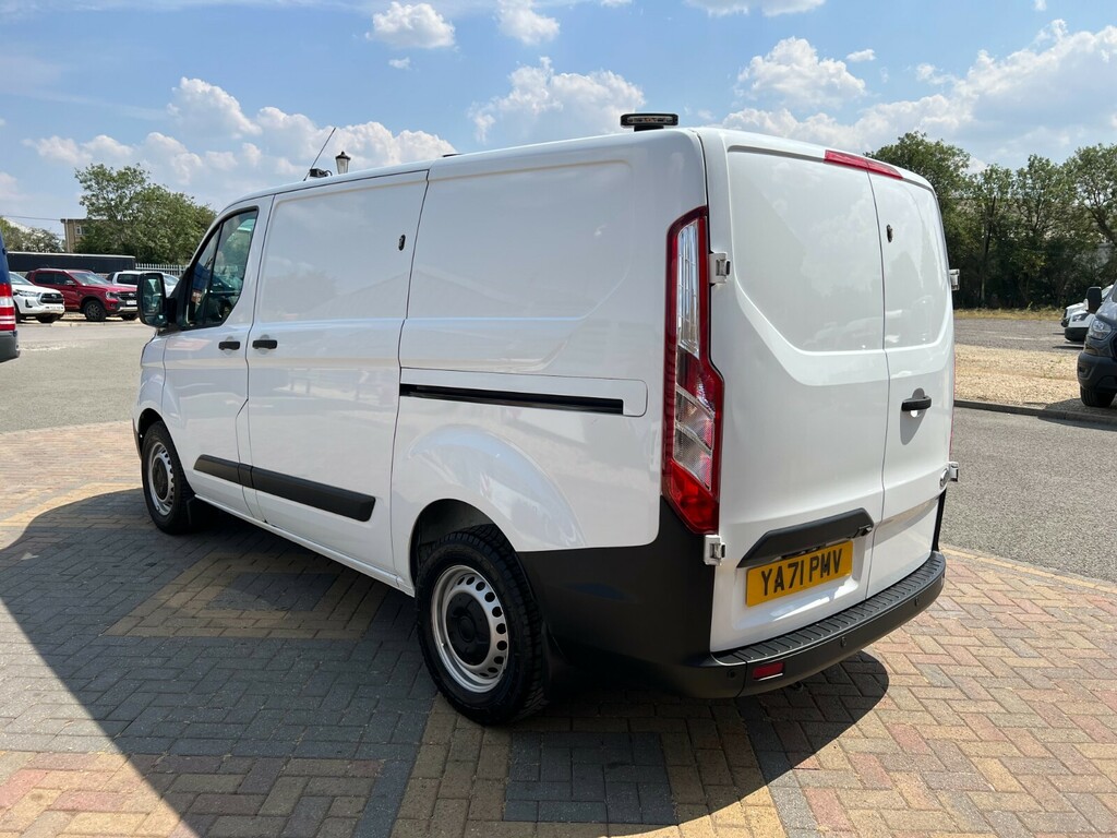 Ford Transit Custom 320 Tdci 105 L1h1 Leader Ecoblue Swb Low Roof Fwd YA71PMV White #5