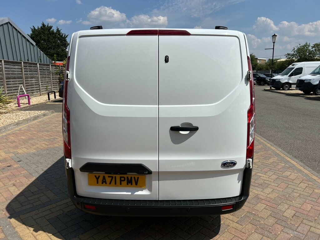 Ford Transit Custom 320 Tdci 105 L1h1 Leader Ecoblue Swb Low Roof Fwd YA71PMV White #4