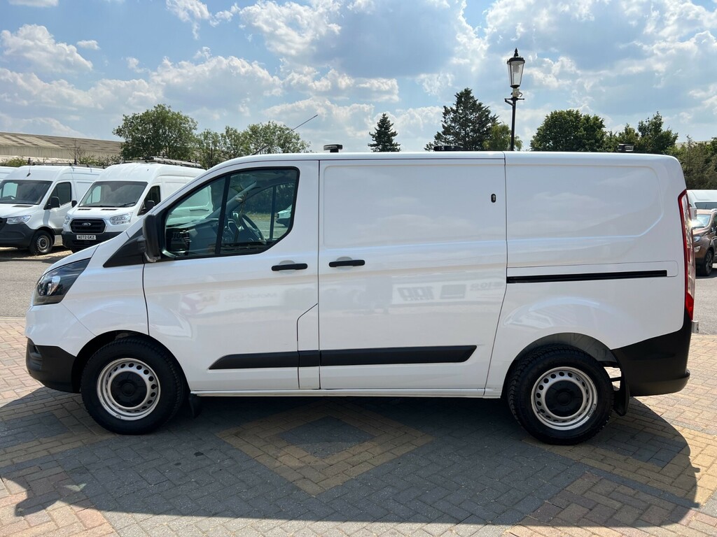Ford Transit Custom 320 Tdci 105 L1h1 Leader Ecoblue Swb Low Roof Fwd YA71PMV White #6
