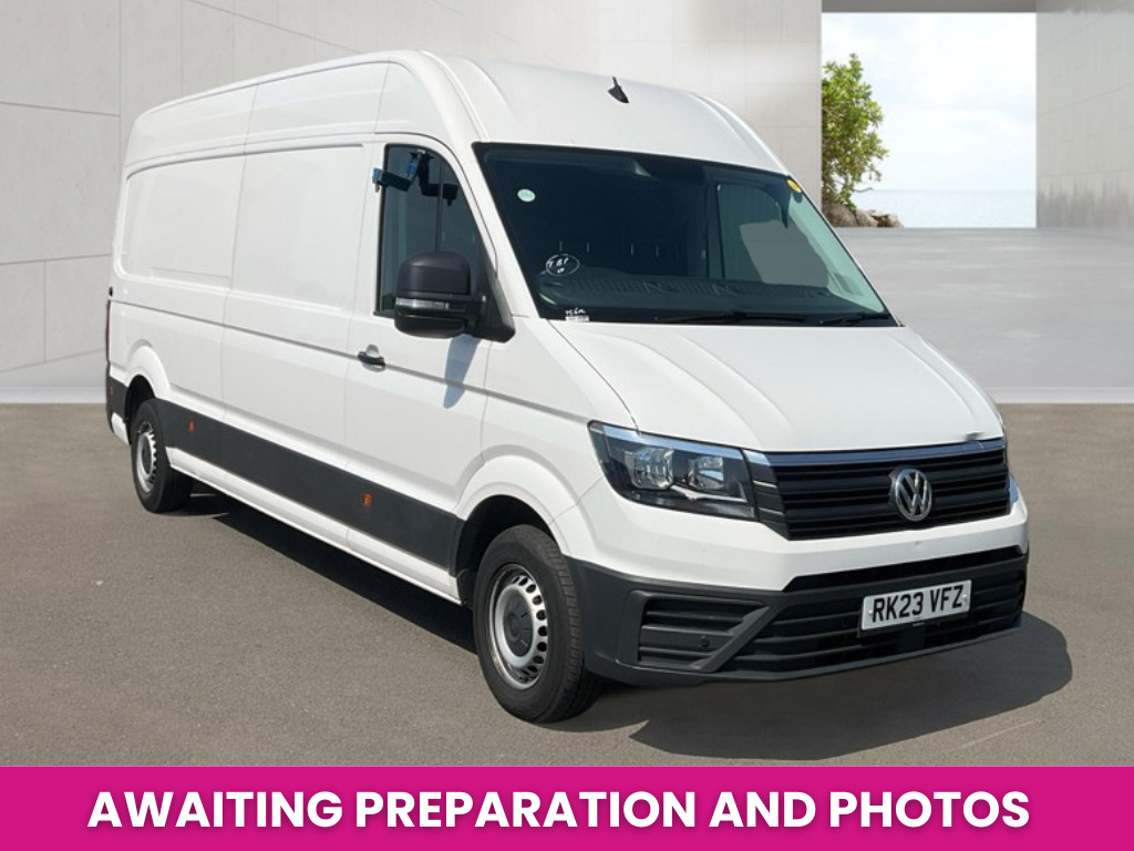 Volkswagen Crafter Cr35 Tdi 177 Trendline Lwb High Roof Dsg White