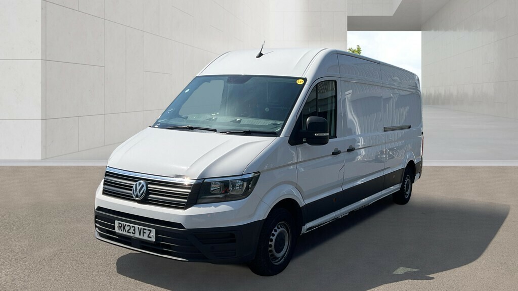 Volkswagen Crafter Cr35 Tdi 177 Trendline Lwb High Roof Dsg White #5